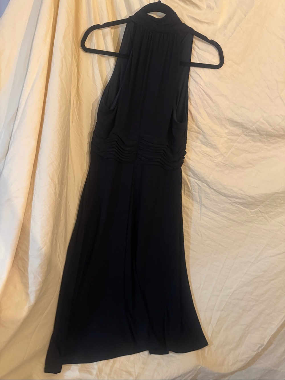 Anne Klein Black Plunging Halter Maxi Dress - Picture 5 of 5